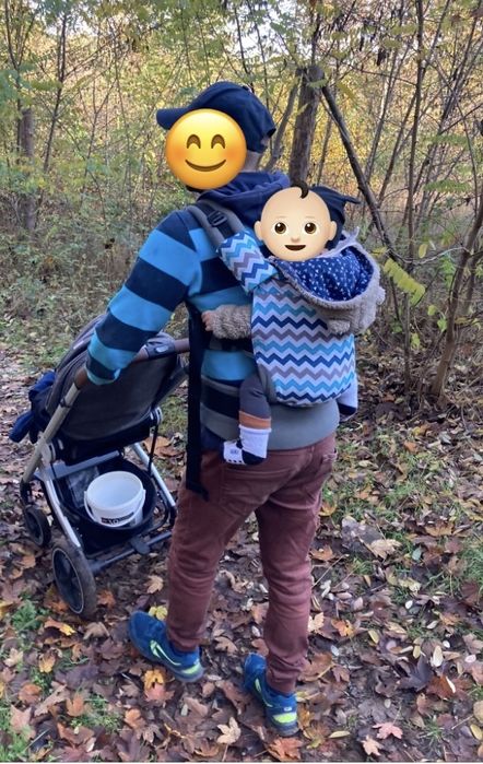 Nosidło ergonomiczne Zaffiro Care regulowane, dla dzieci od 4 miesiąca