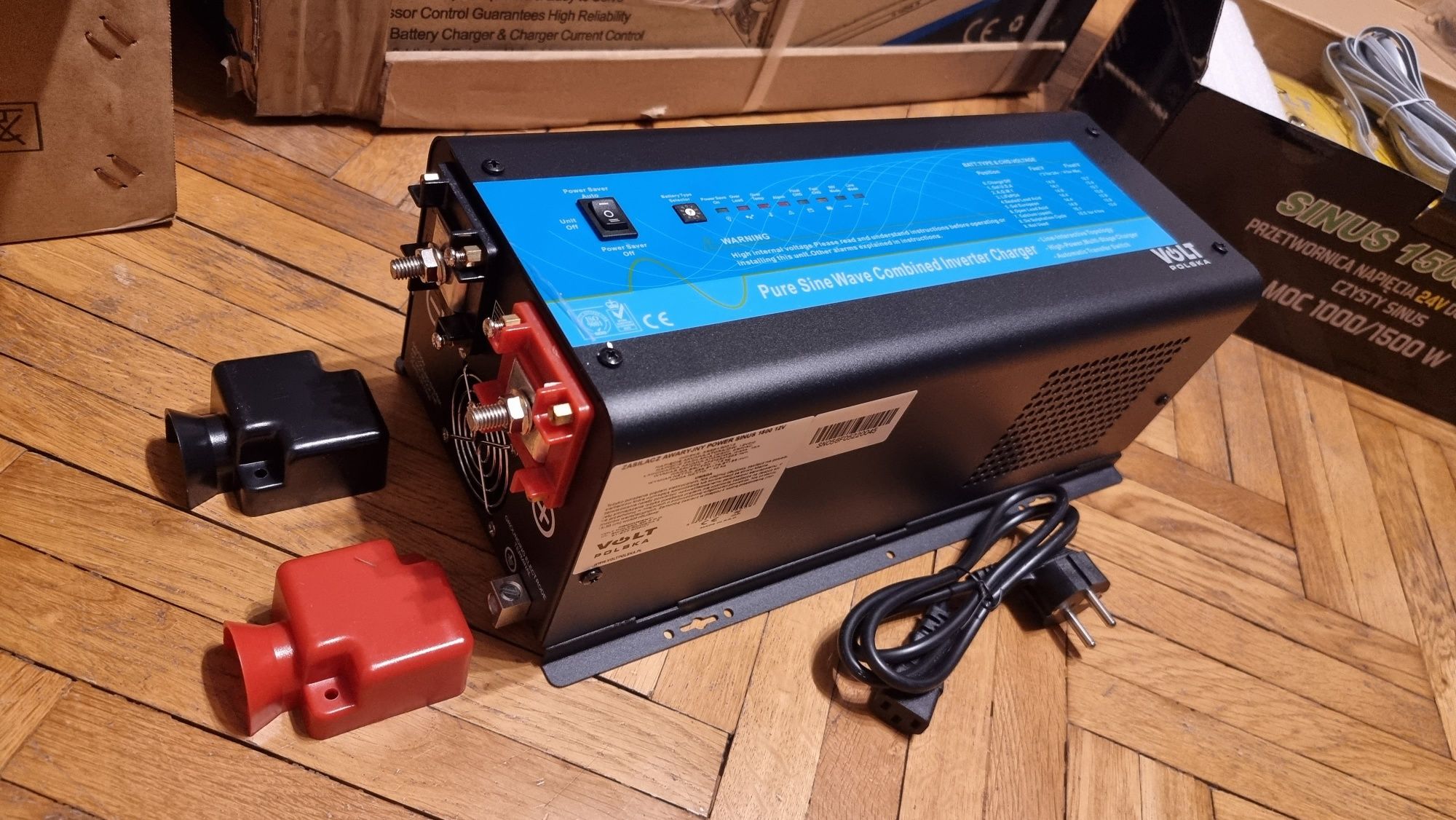 Інвертор, UPS, безперебійник Power Sinus 12v/220v  1500w Volt