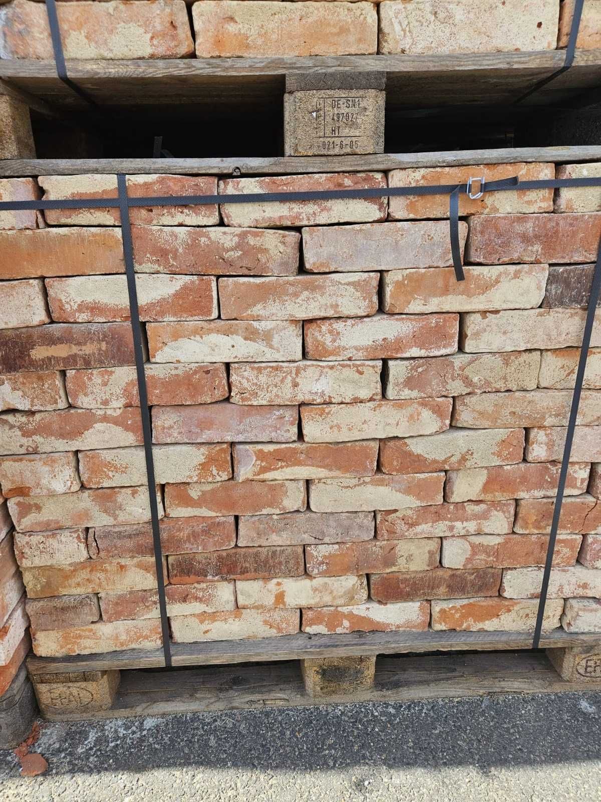stara cegła, cegła z rozbiórki, cegła z odzysku 25x12x6,5 RF
