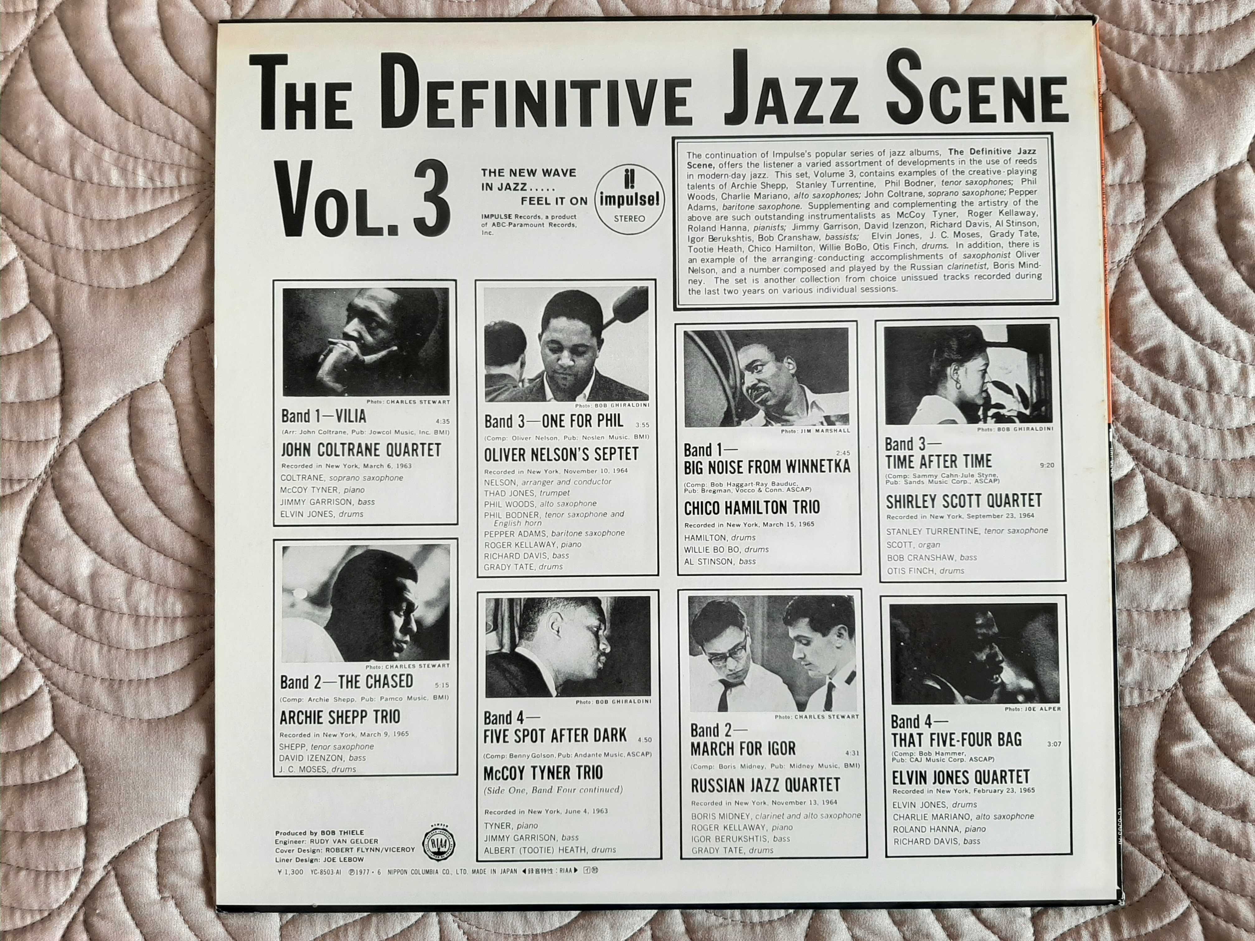 VA(John Coltrane) The Definitive Jazz Scene - Japão-Vinil LP