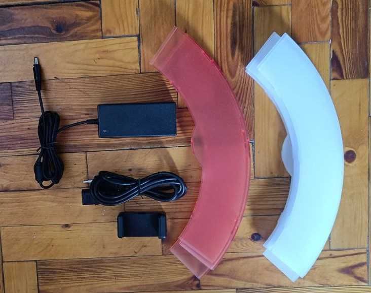 Лампа для фотосесій кільцева LED RL-18ʼʼ  45см + сумка