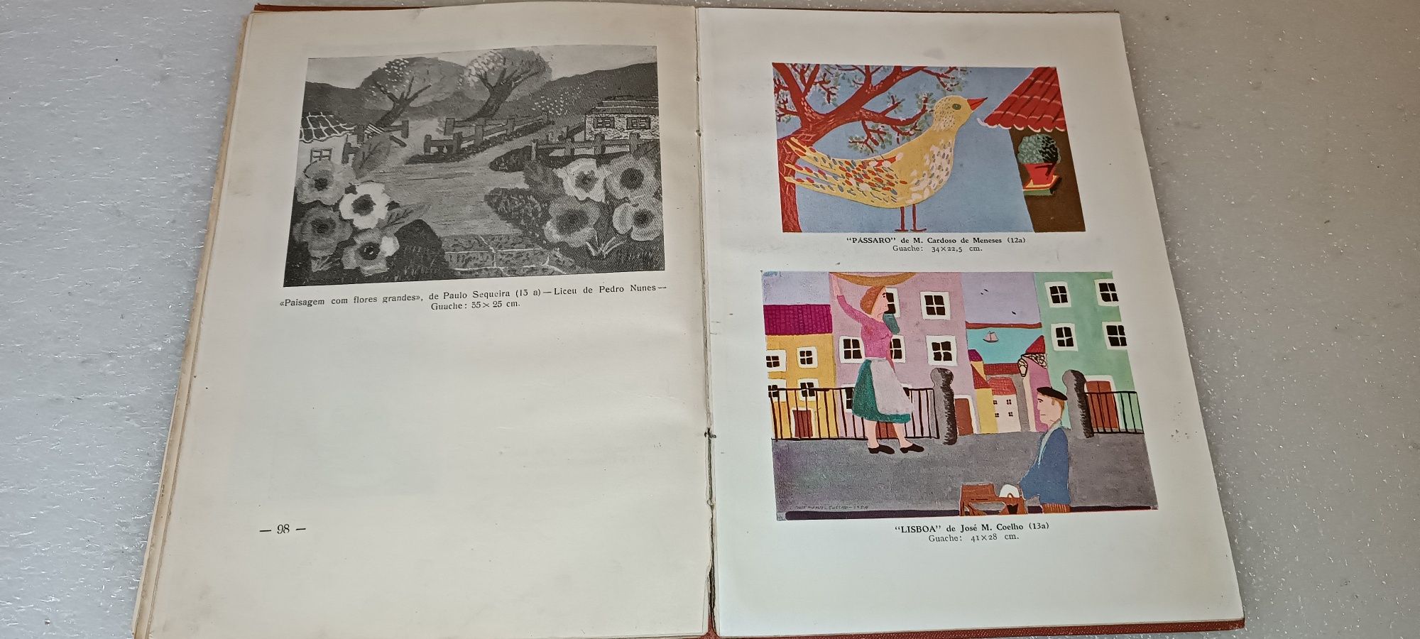 Raro livro compêndio do desenho livraria Sá da costa 1955