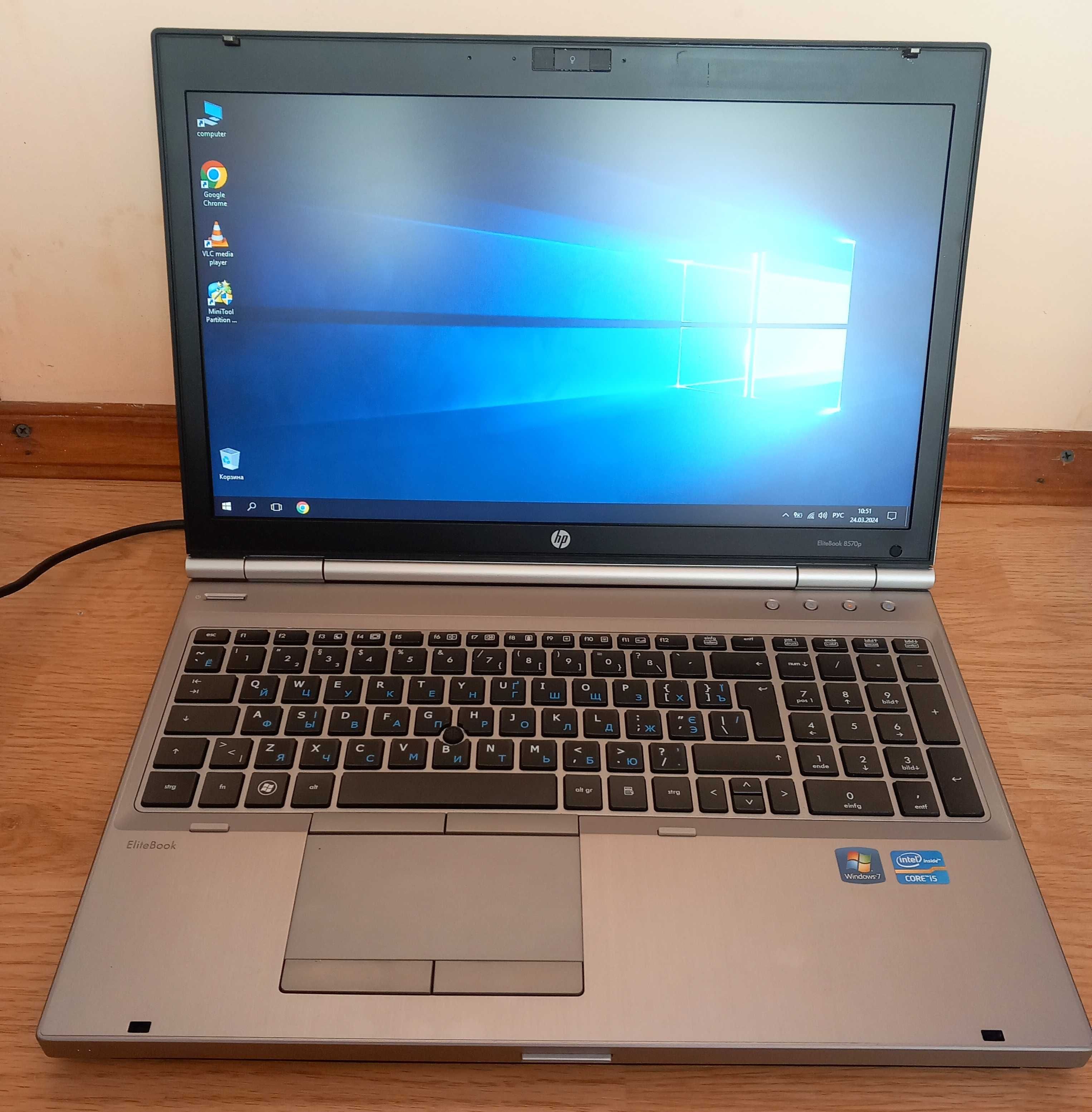 Ноутбук HP EliteBook 8570p Intel Core i5