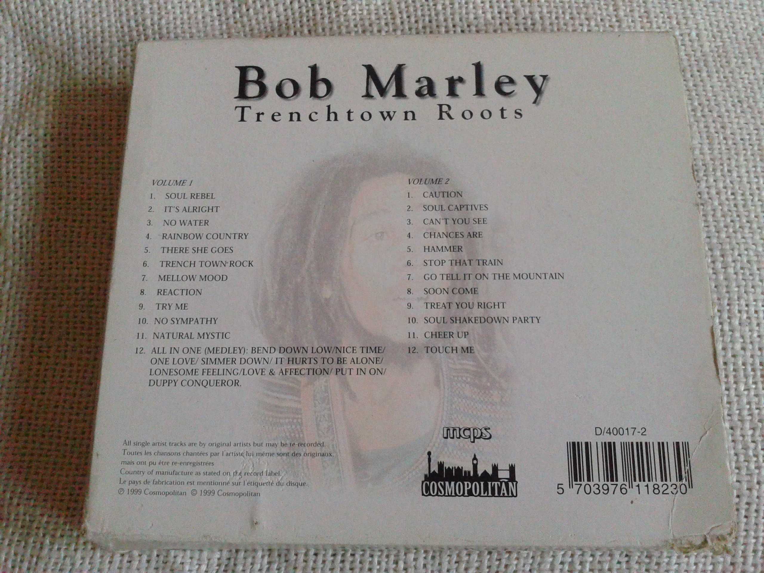 Bob Marley - Trenchtown Rock  2CD