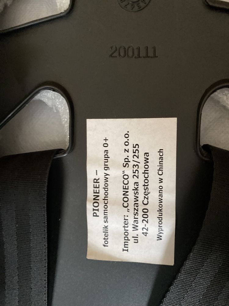 Fotelik samochodowy / nosidełko / bujak 3w1 CONECO