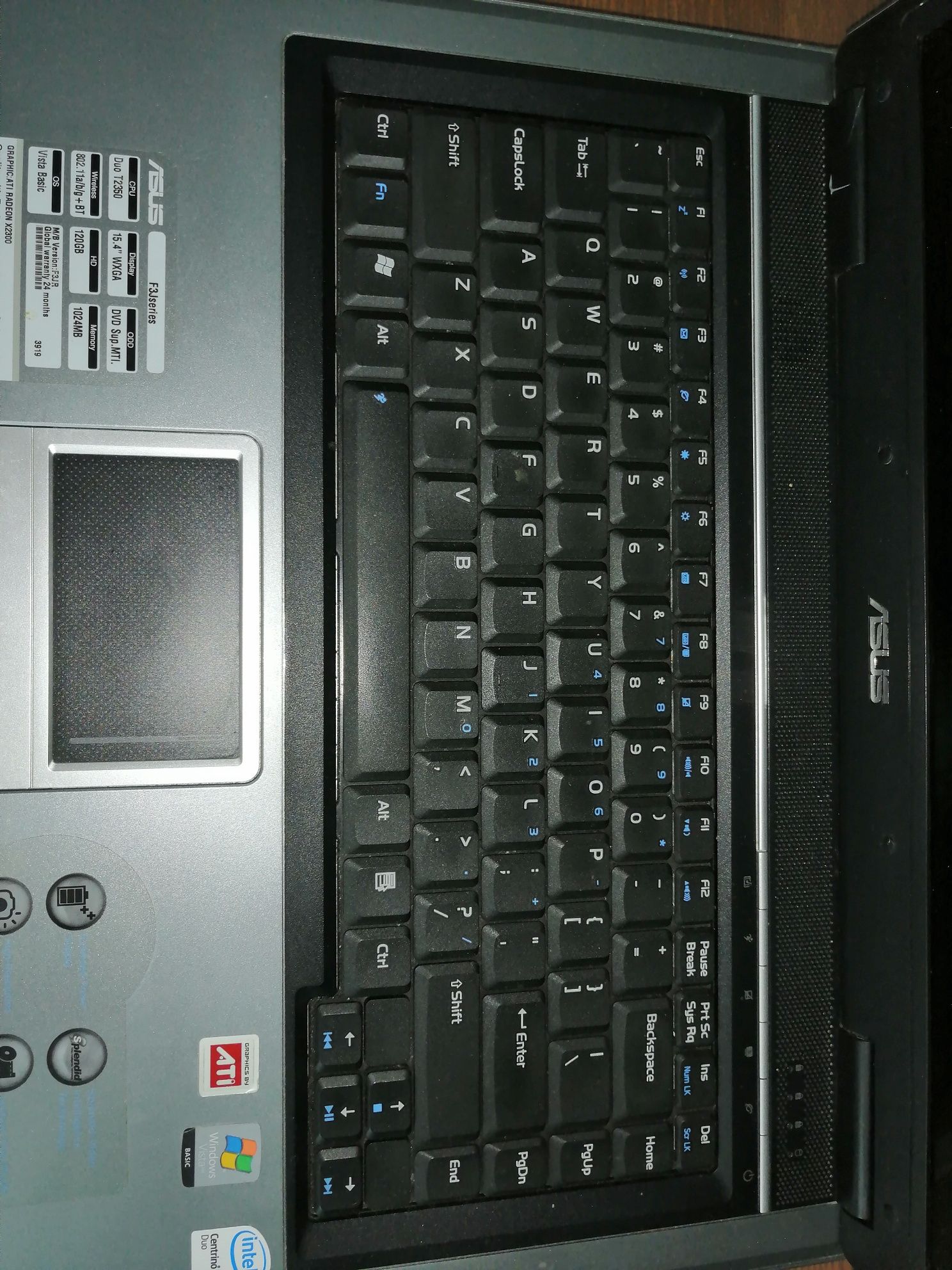 Laptop Asus bez dysku