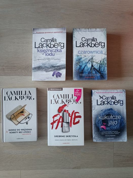 Camilla Lackberg 5 sztuk
