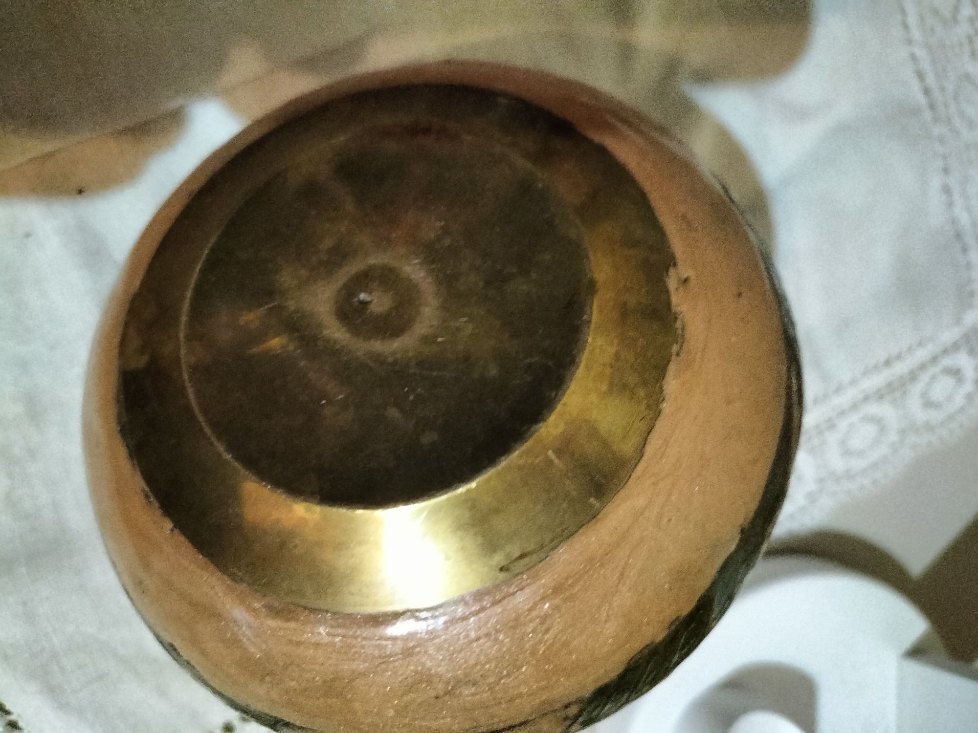 Caixa de guardar jóias em metal