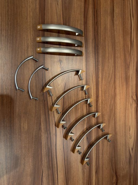 Uchwyty do szafek kuchennych szuflad okazja 11 sztuk