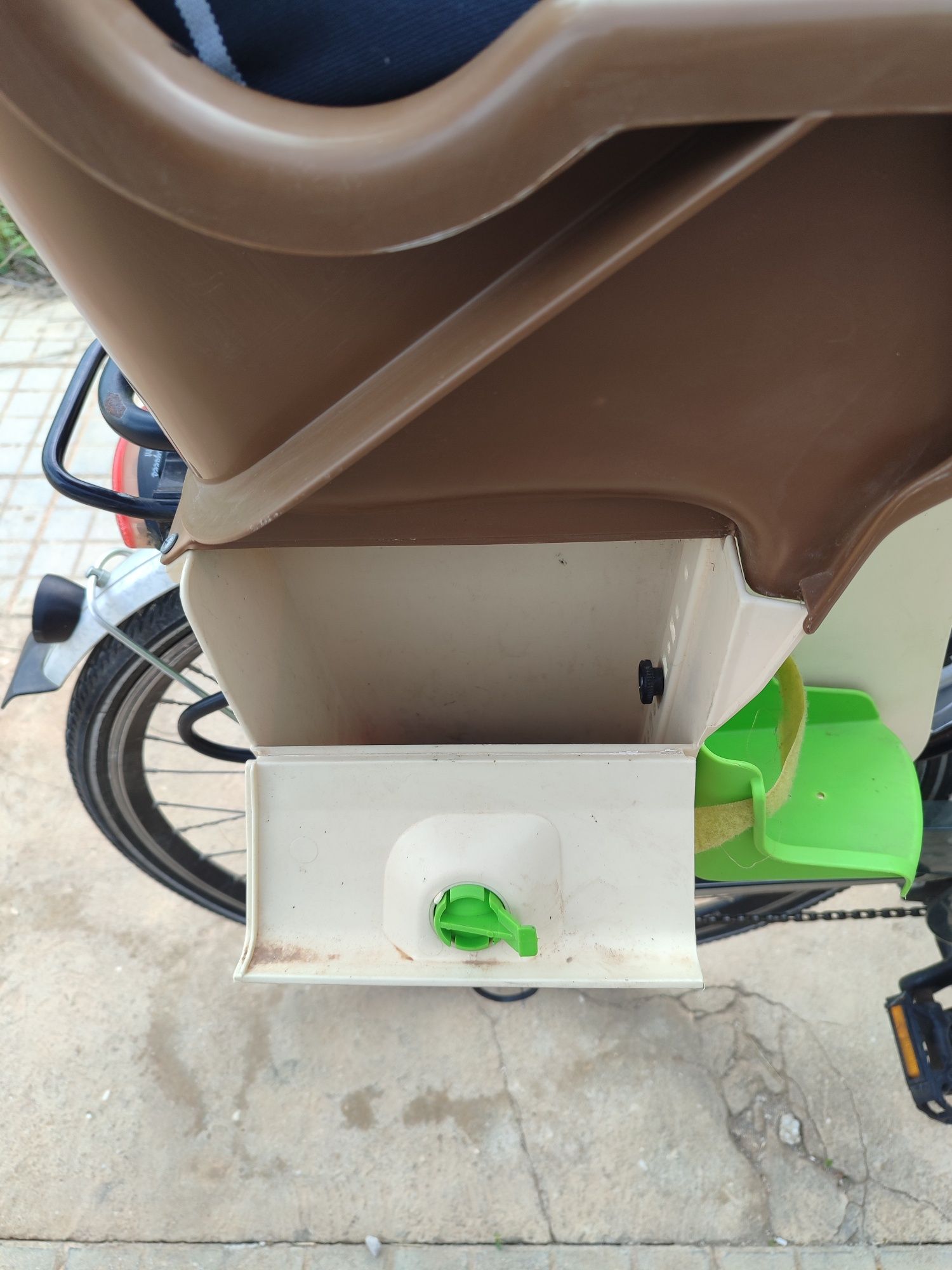 Cadeira de bicicleta criancas
