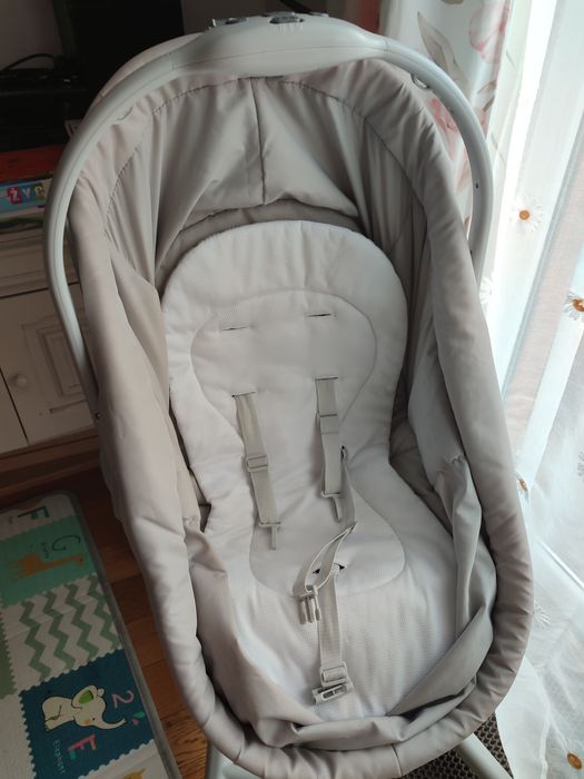 Chicco baby chug 4 in 1  leżaczek krzesło do karmie nią z materacem