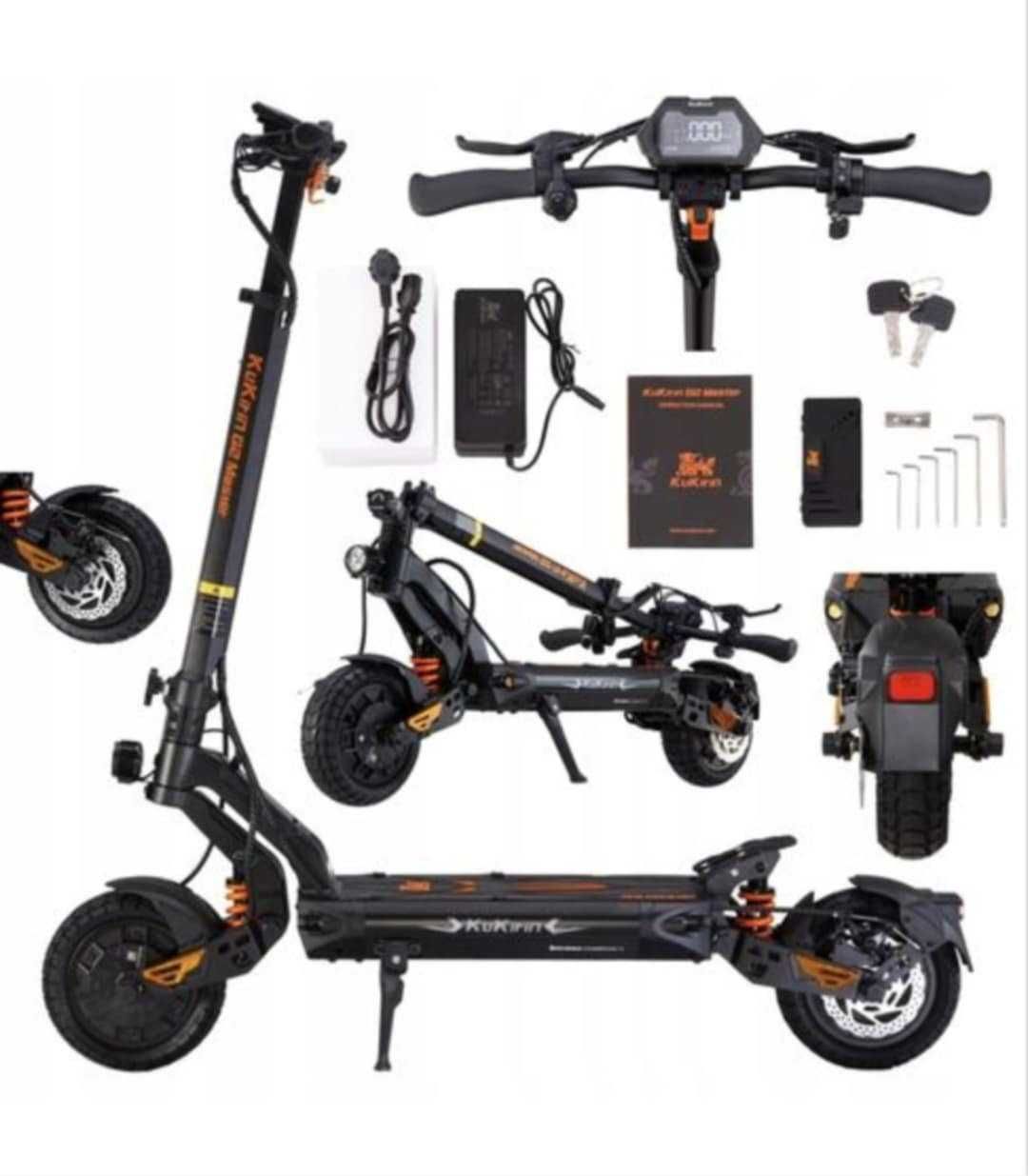 Hulajnoga elektryczna KuKirin G2 Master silnik 2*1000W model 2025