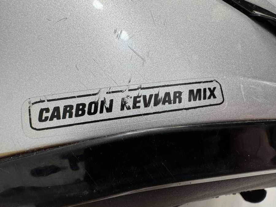 Мотошлем PROBIKER Carbon Kevlar, Germany, ECE R 22-05, XL, размер 62