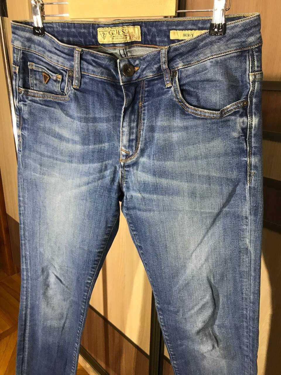 Мужские джинсы брюки Guess Skinny Size 32 оригинал