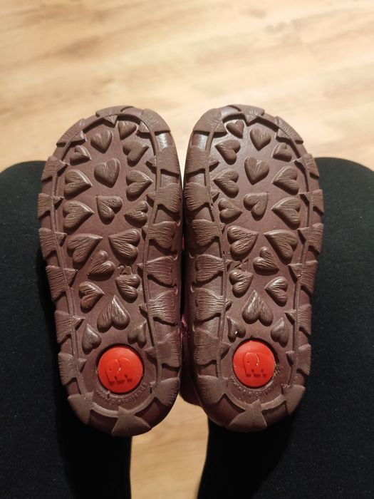 Buciki buty zimowe dziecięce dziewczęcym elefanten rozmiar 21 jak nowe