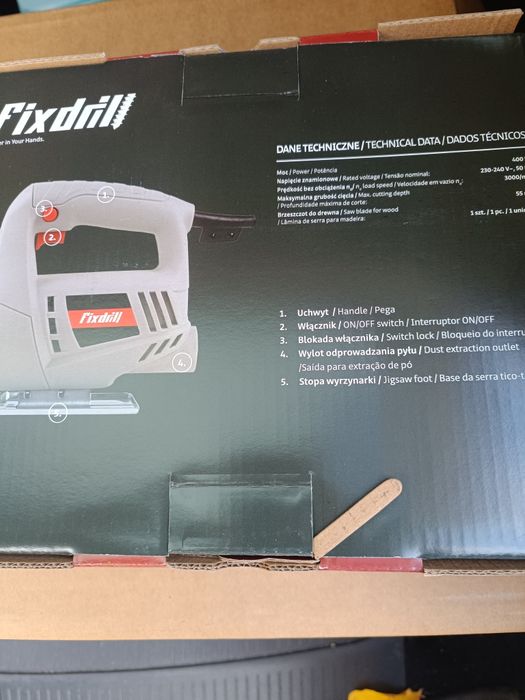 Wyrzynarka Fixdrill