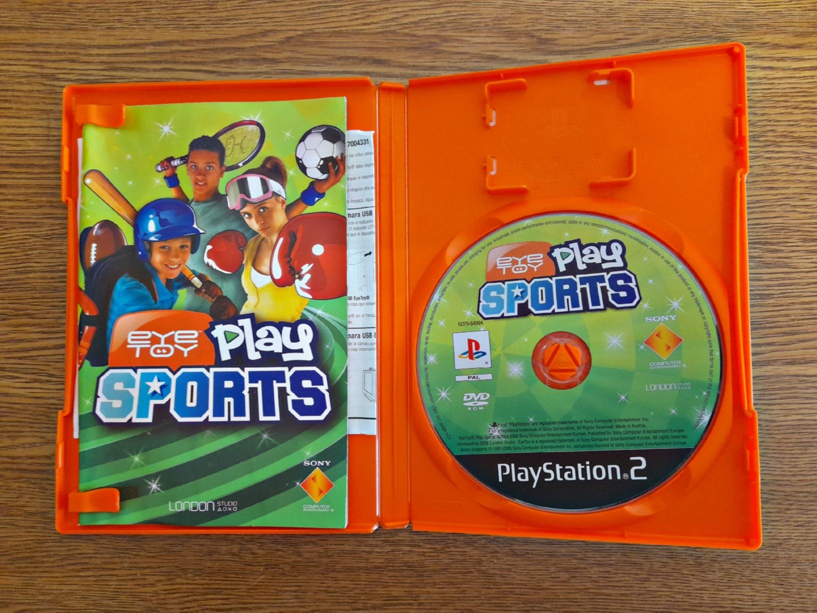 Jogo Playstation 2 EyeToy Play Sports