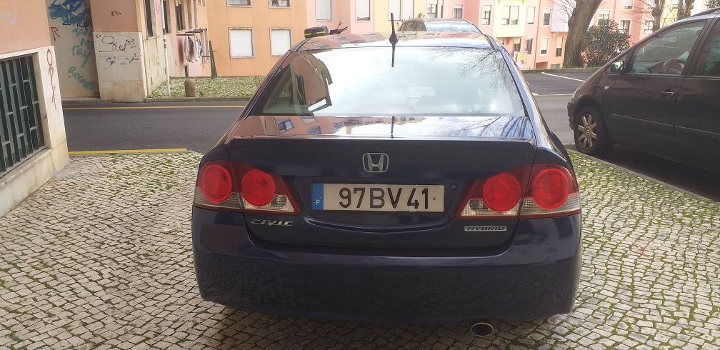 Honda Civic 1.3 Gasolina/Hibrido 95 Cv.Cx.Aut.(Otimo estado).