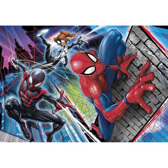 Puzzle Clementoni Spider-Man Trio in Action  48,5x33,5cm 180 peças