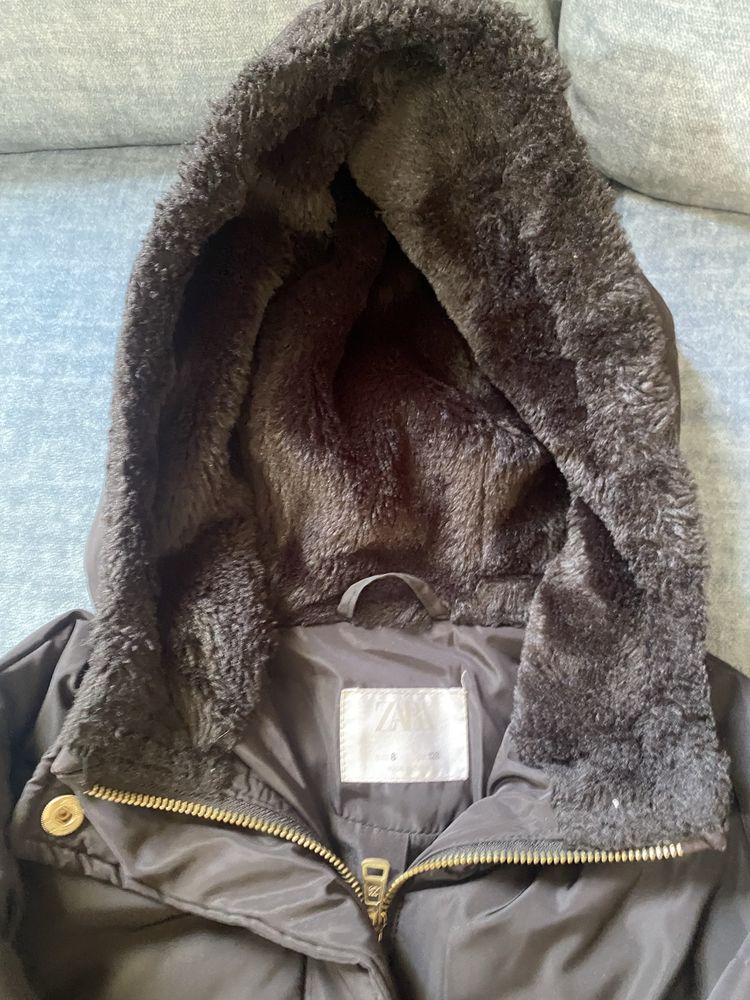 Casaco preto da Zara