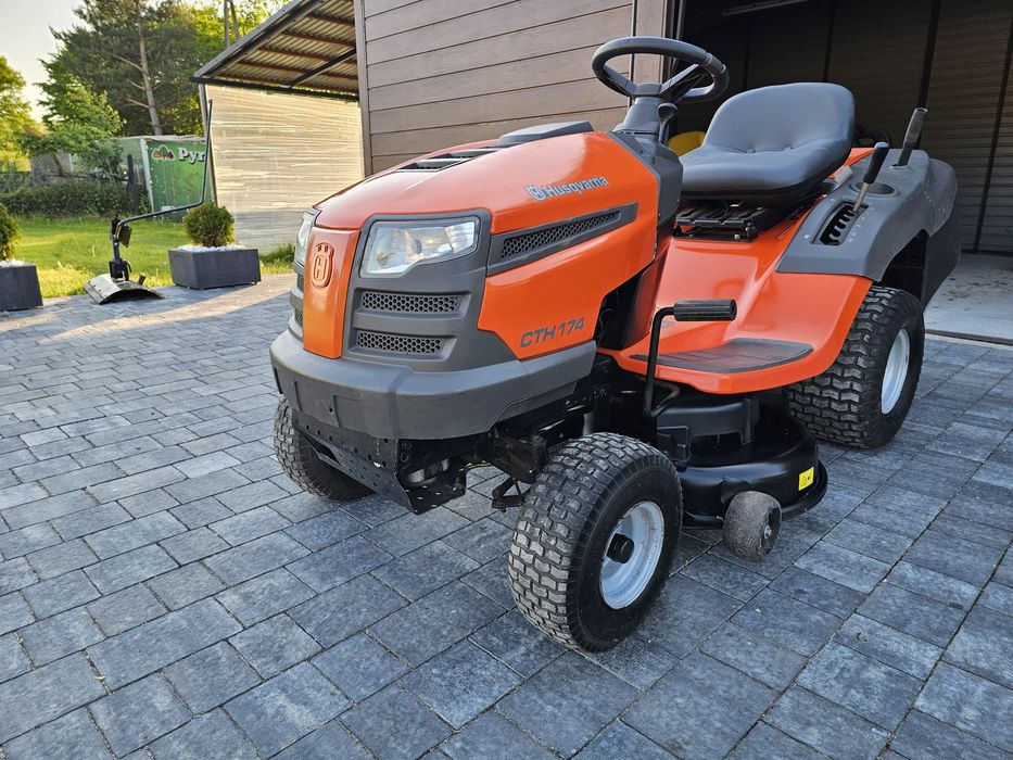 Traktorek kosiarka husqvarna 17KM pompa, hydro, gwarancja!!