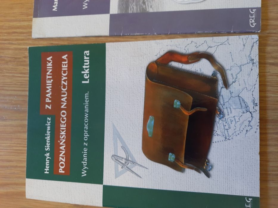 Lektury szkolne Przypadki Robinsona Kruzoe,  Syzyfowe prace,  Dym
