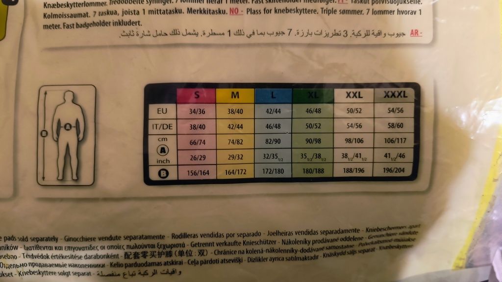 M2PHV. Delta Plus Ostrzegawcze spodnie robocze rozmiar L nowe
OSTRZ