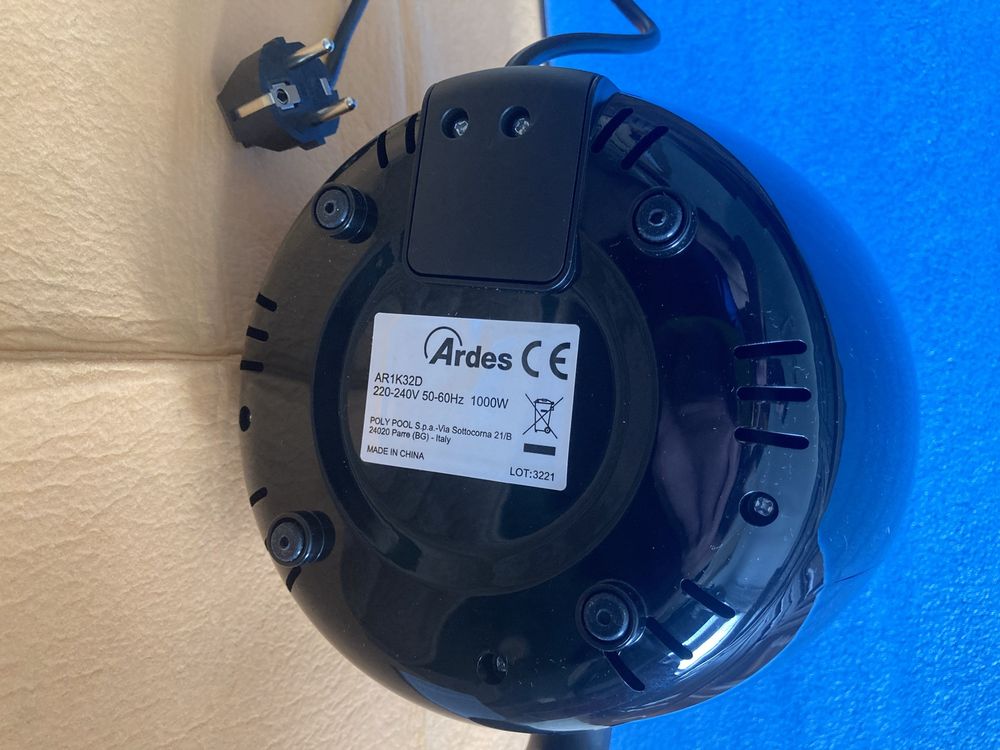 Ardes 1K32D Eldorada Mini D 2Л/Цифрова Фритюрниця/Аерофритюрниця/Italy