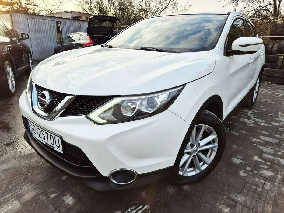 Nissan Qashqai Qashqai 1.5 diesel 110km parctronic LED serwis BEZWYPADEKEK 2015
