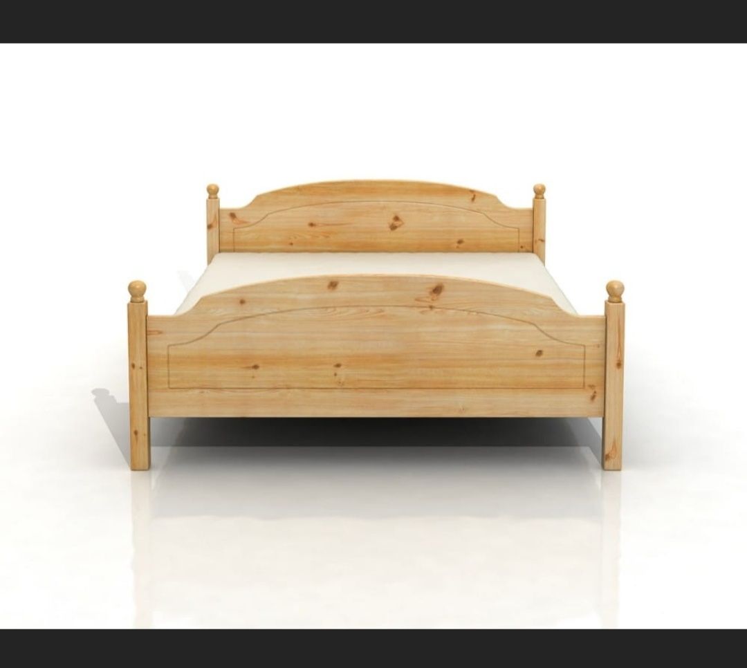Łóżko drewniane solidne