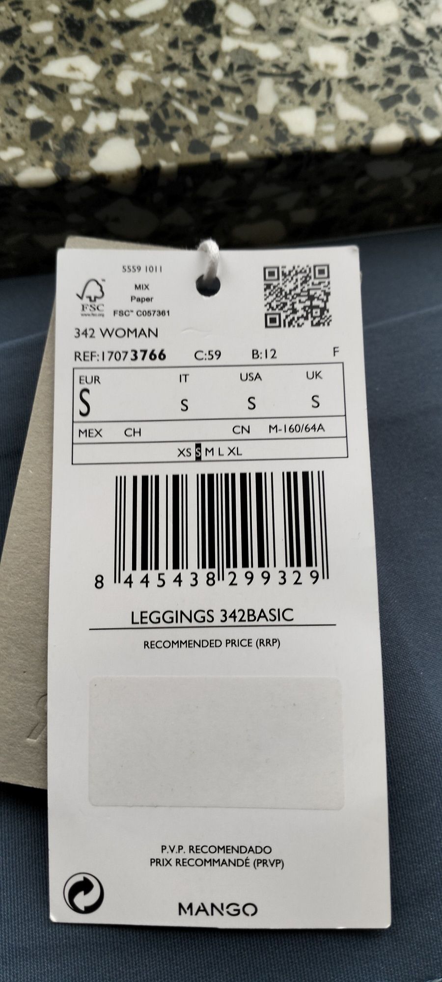 Nowe leginsy rozmiar S