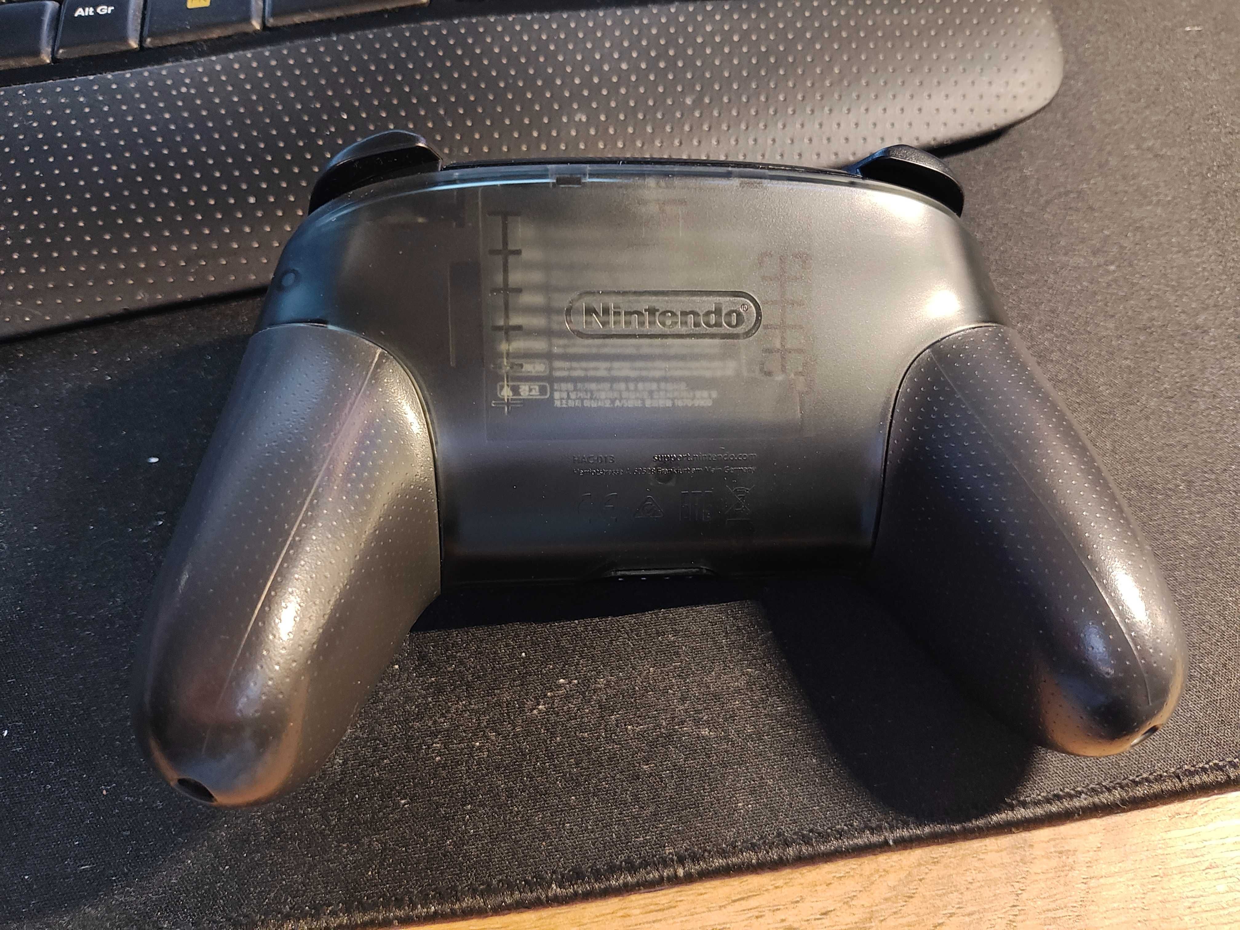 Oryginalny Nintendo pro controller używany switch
