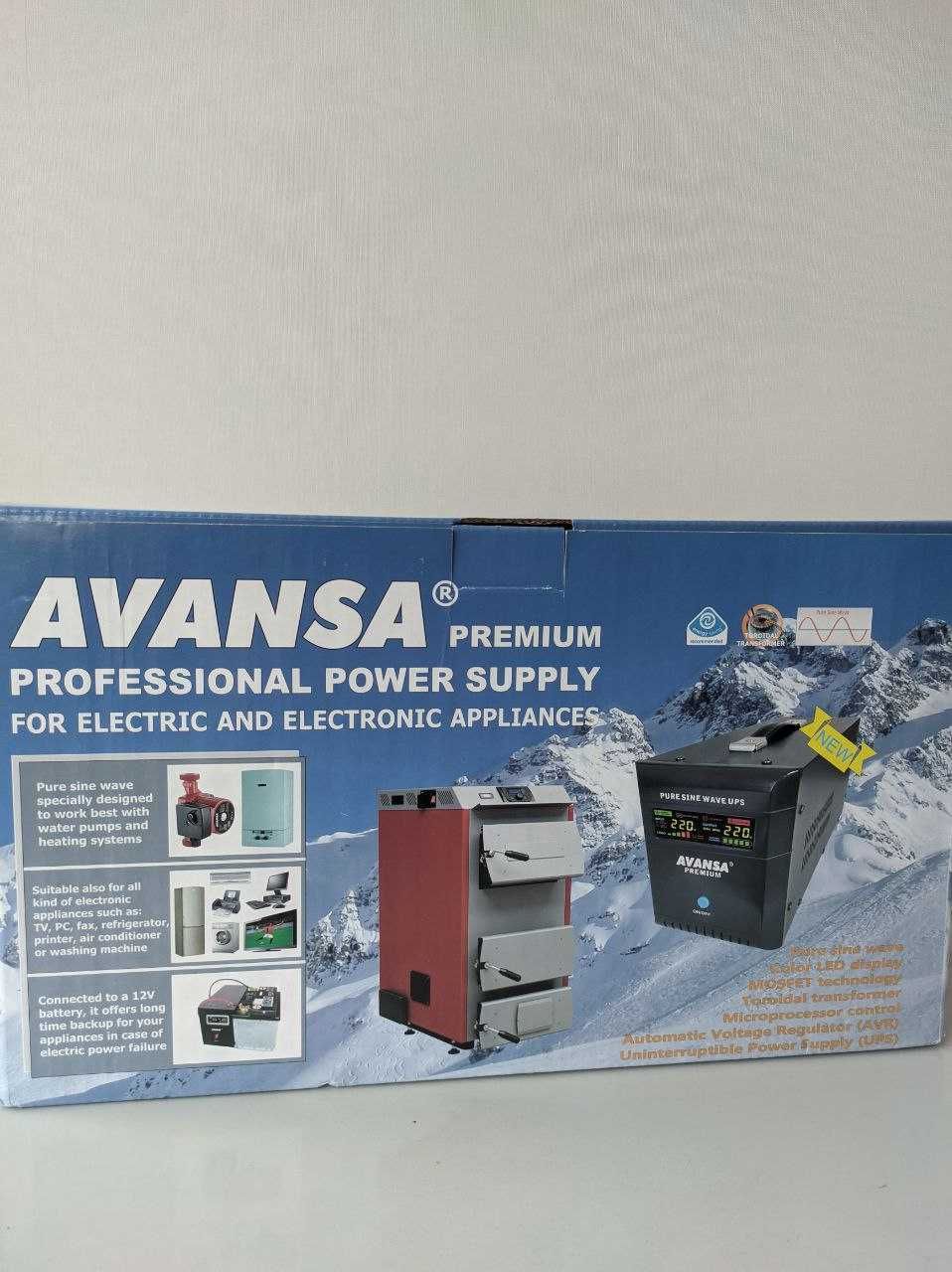 ІБП AVANSA Sinus pro чистий сінус 800 VA АКЦІЯ Нові