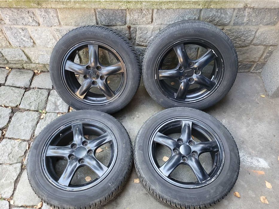 Koła - Felgi aluminiowe 16" + opony Hankook Kinergy 4S2 205/55R16