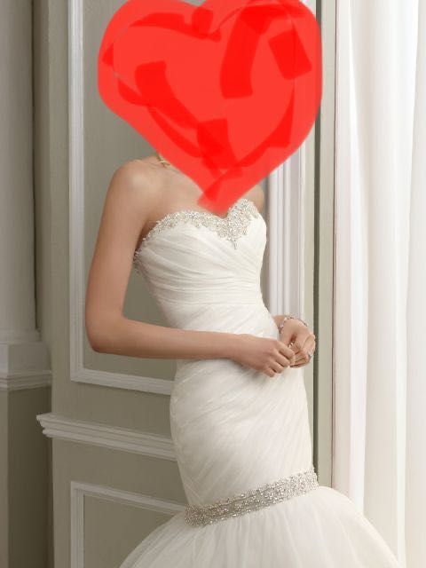 Весільна сукня рибка Mori Lee розмір 36-38 айворі, не вінчана