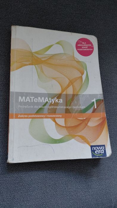 Matematyka 1 zakres podstawowy i rozszerzony wyd.nowa era