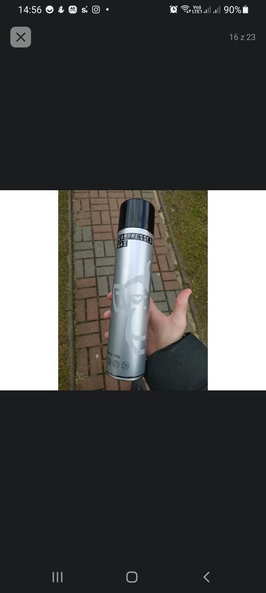 Silver Monkey Sprężone powietrze 600ml cena za dwie sztuki  tanio nowe