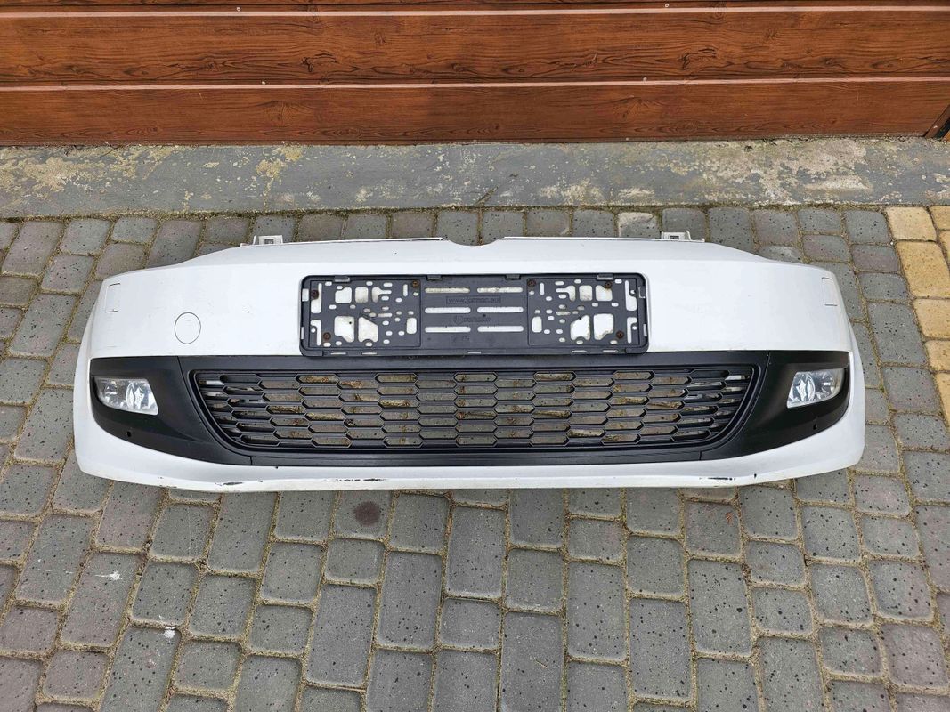 Vw Polo V 09-14r zderzak przedni przód xenon halogen spryskiwacze