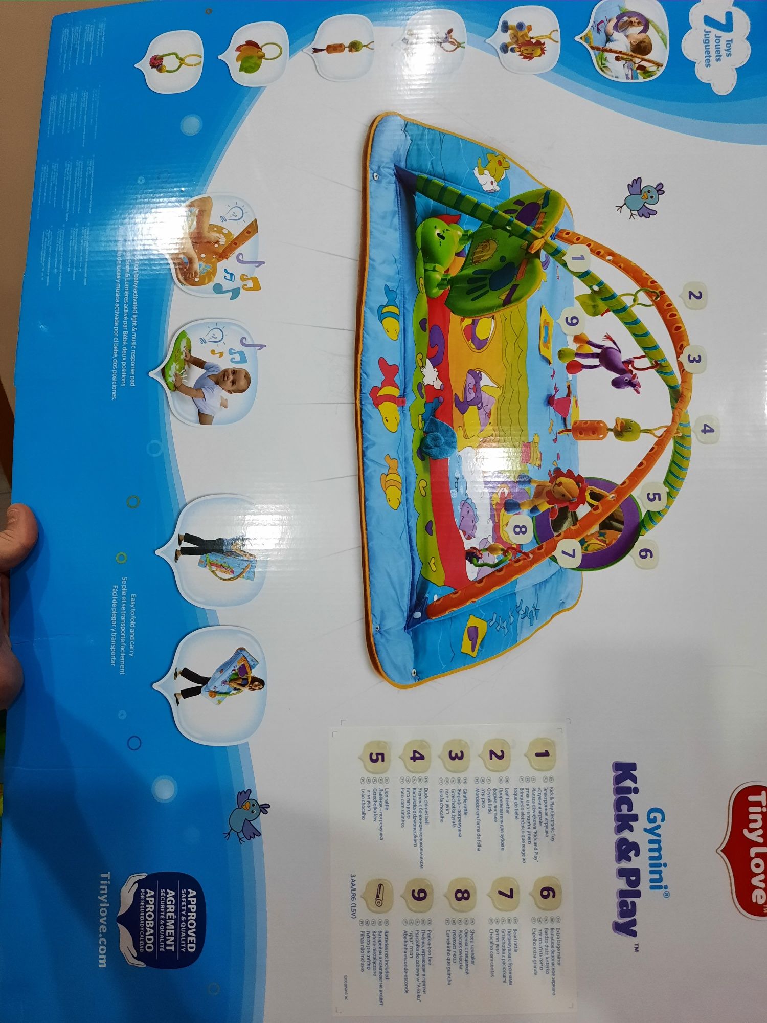 Mata dla dziecka tiny love +gratis mała mata fisher price