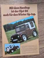Prospekt Suzuki Eljot 80 Hardtop