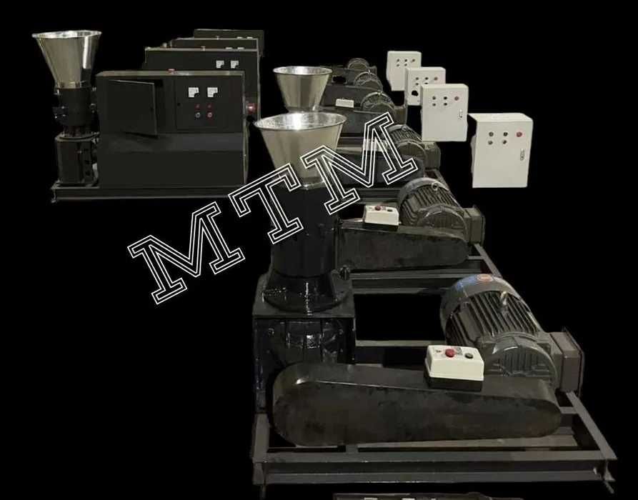 PELECIARKA 7,5kW rolki ruchome wolnoobrotowa