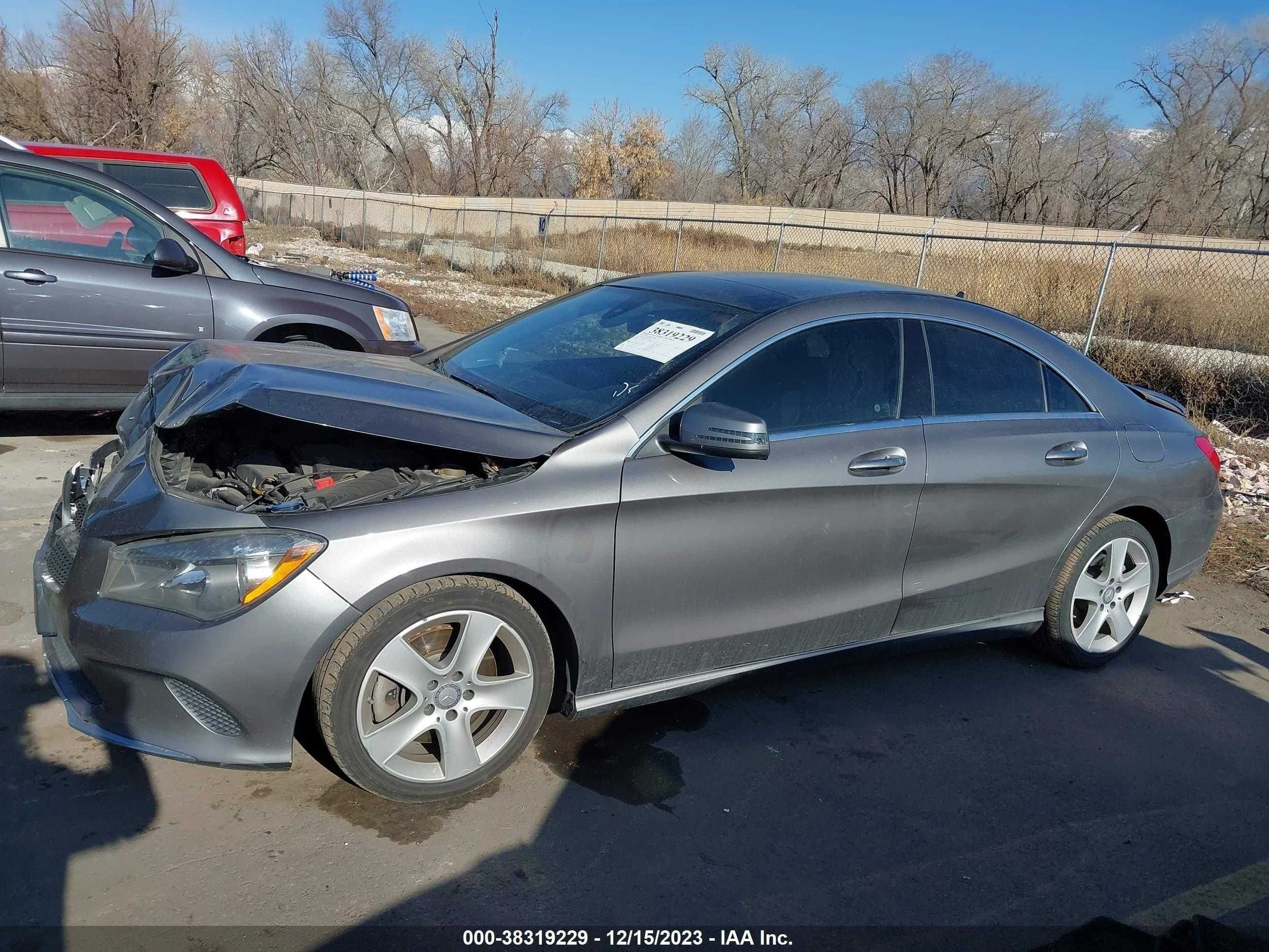 MERCEDES-BENZ CLA-CLASS 2016 мерседес 250