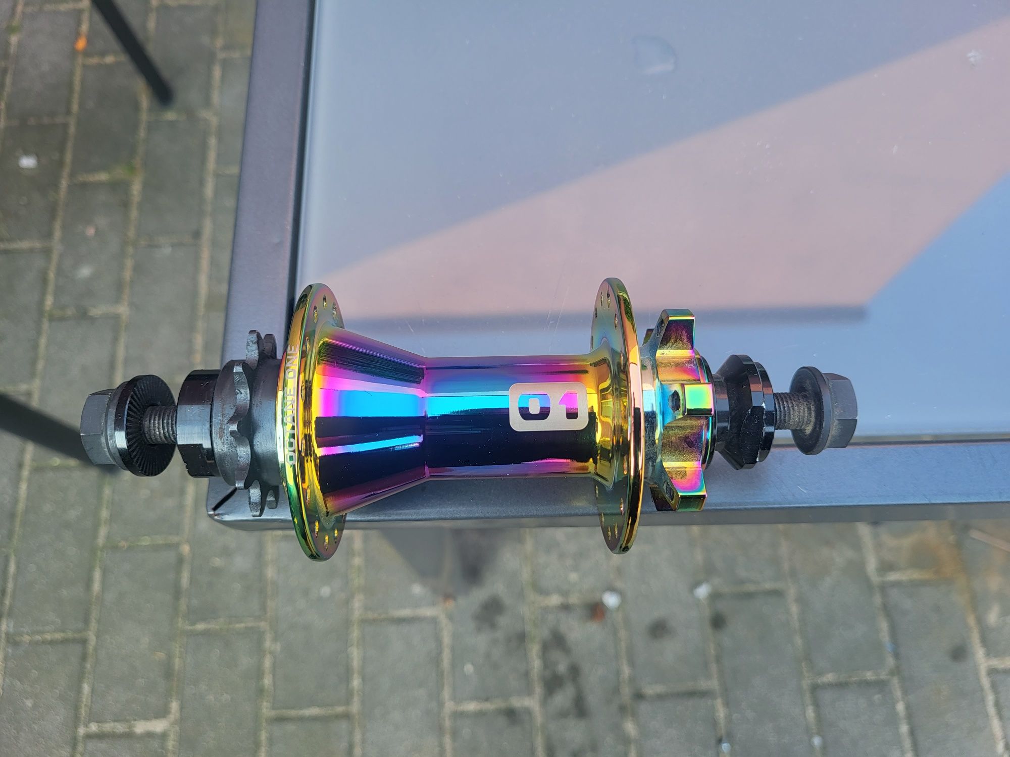 Piasta Octane One Orbital Pro Single 32H Oilslick
