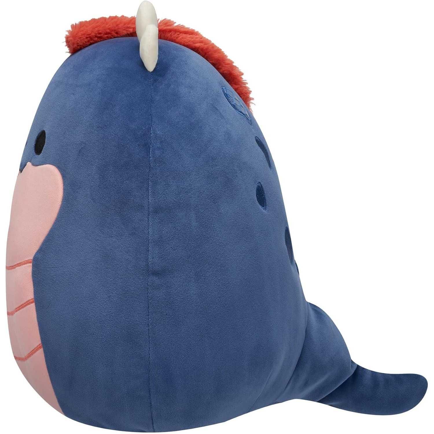 Squishmallows Miękka Maskotka Pluszowa Pluszak Bazyliszek Cian 30cm