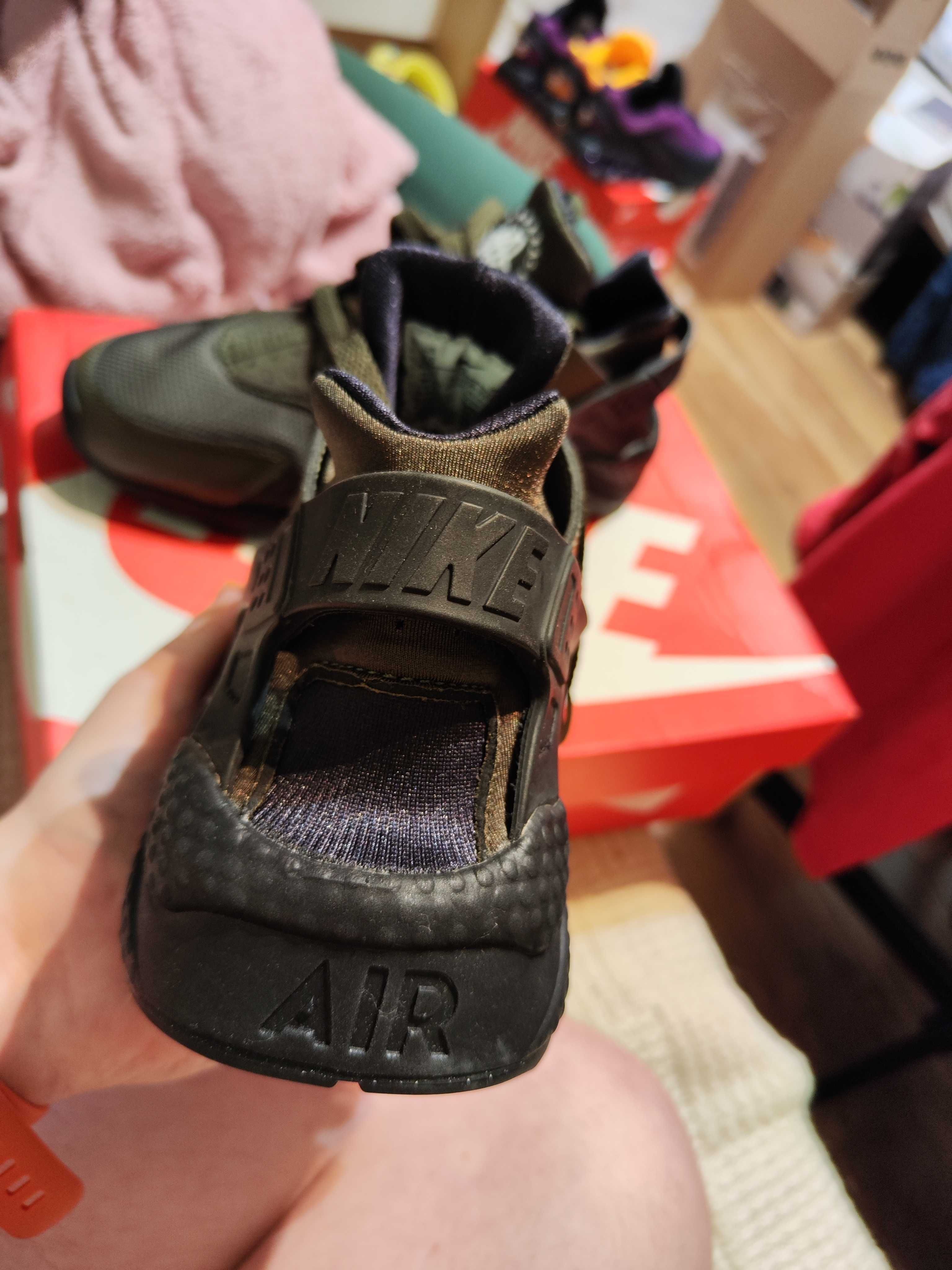 Nowe buty Nike air Huarache khaki czarne 41 42