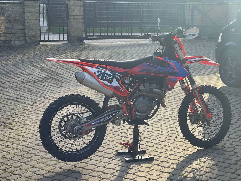 Ktm sxf 350 *17r  wtrysk mapy zapłonu