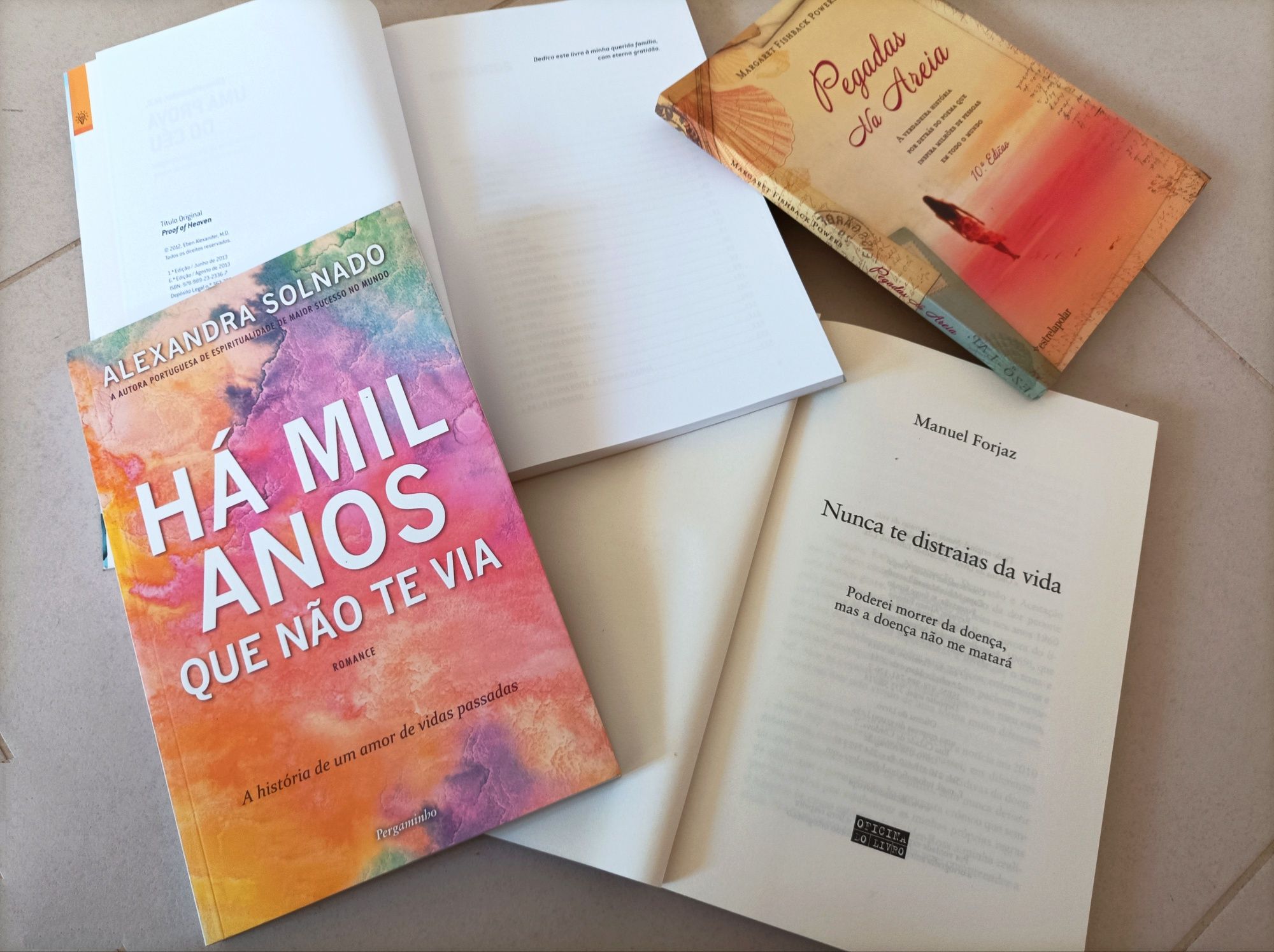 Livros Espirituais / Auto-Ajuda (Pegadas na Areia)