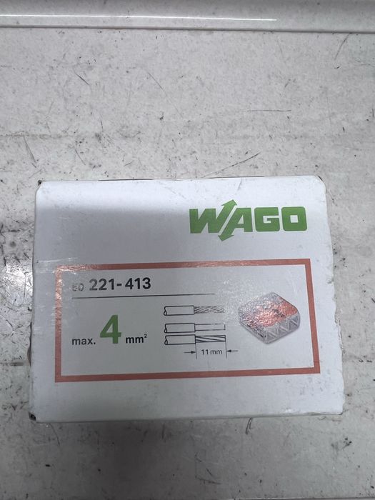 Wago zlączka szybkozlączka