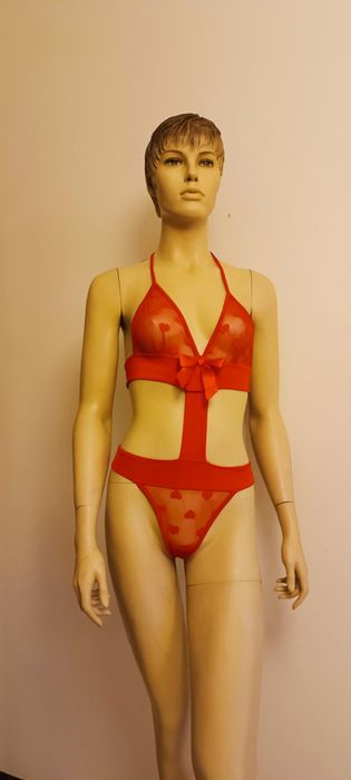 Body Vermelho. Lingerie. Excelente estado. S/M