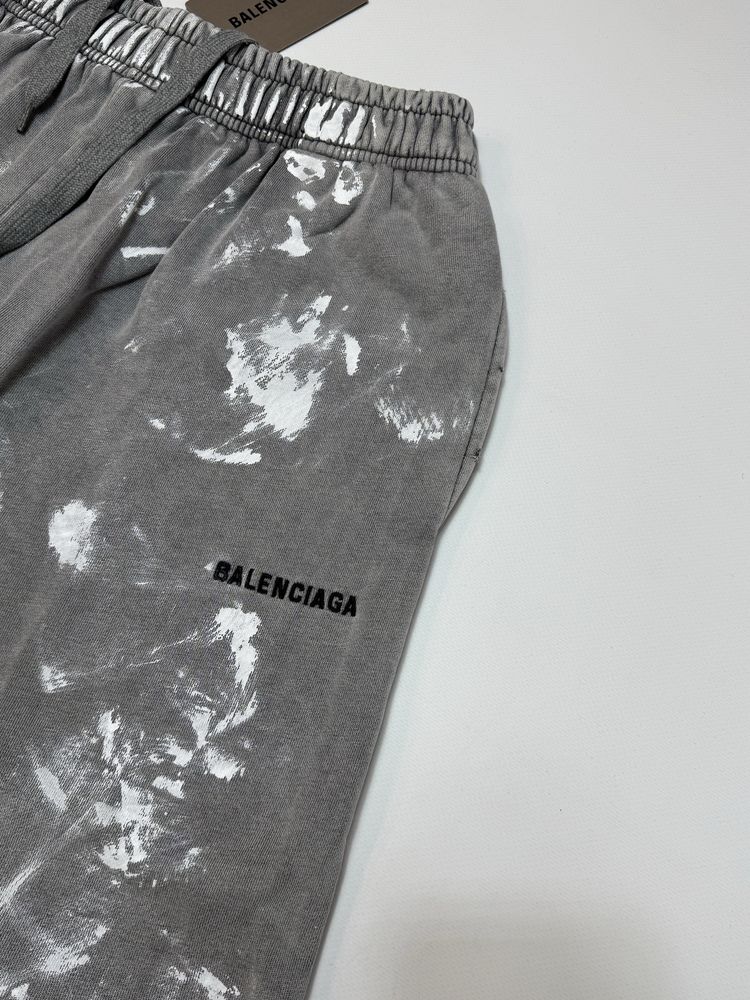 Шорти Balenciaga Basic Logo Grey Baggy S M L Dirty fit